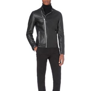 Reiss Georgia Leather jacket